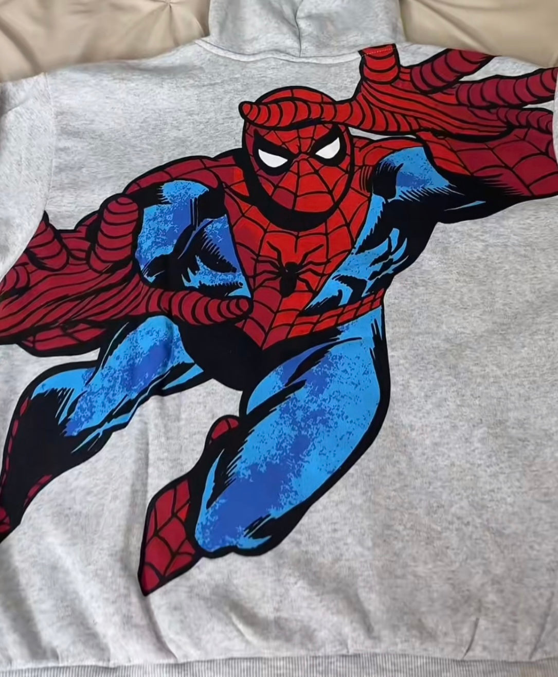 Spiderman Zip Up Hoodie