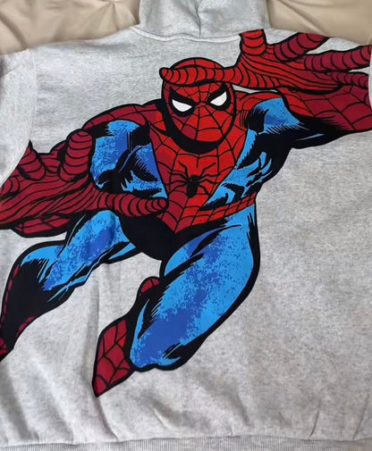 Spiderman Zip Up Hoodie